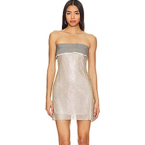 POSTER GIRL Sita Dress in 24 Carat - Picture 1 of 11